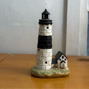Vintage 1996 left on Sable point historic‎ hand painted lighthouse